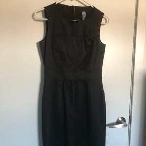 J. Crew Classic Black Pencil Dress LBD